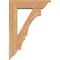 Ekena Millwork Balboa Traditional Smooth Bracket w/ Offset Brace, Western Red Cedar, 7 1/2"W x 28"D x 40"H BKT0806X28X40BOA01SWR - alternate 2